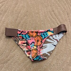 Maaji Multicolor Floral Bikini Bottom